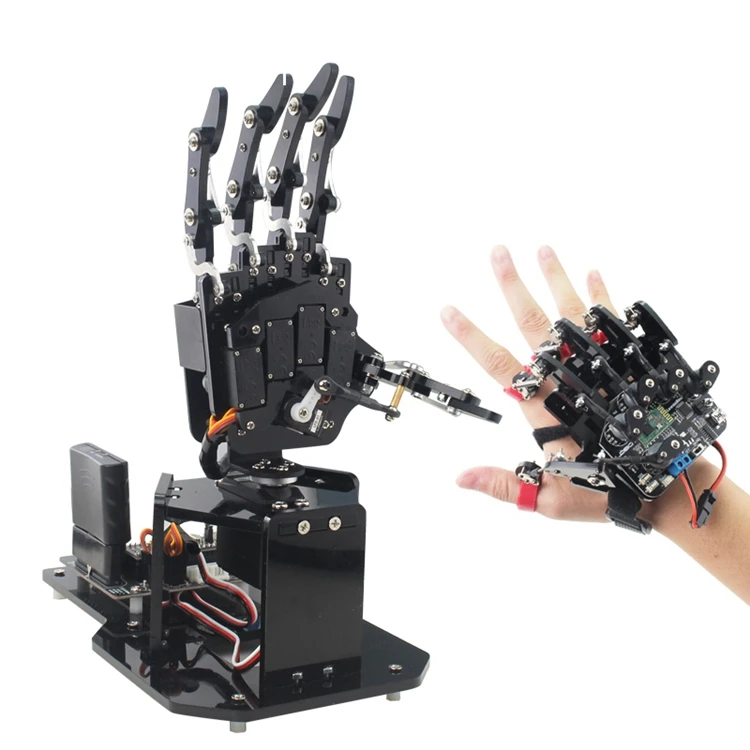 Wholesale Open Source Bionic Robot Hand Right Hand Five Fingers for STM32 Version + Wearable Mechanical Glov-e m.alibaba.com