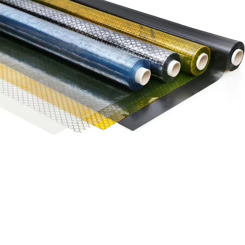 Conductive Grid Pvc Rigid Sheet Esd Curtain Film