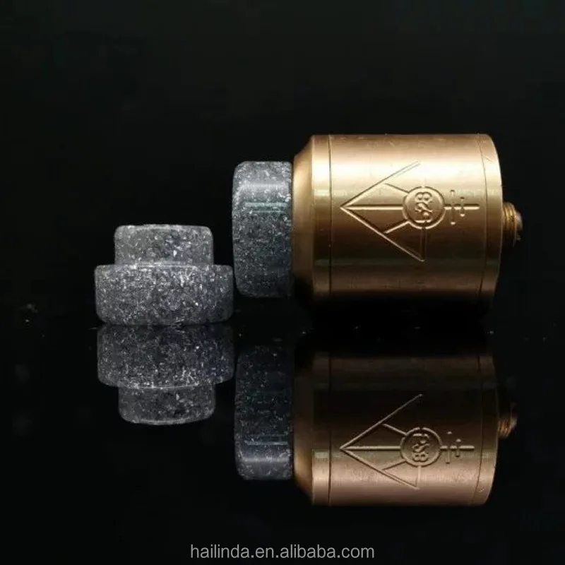 Новинка 810 года, Электронная Сигарета RDA RBA с большим диаметром доллара, капельный наконечник для kennedy \ mad dog \ 528