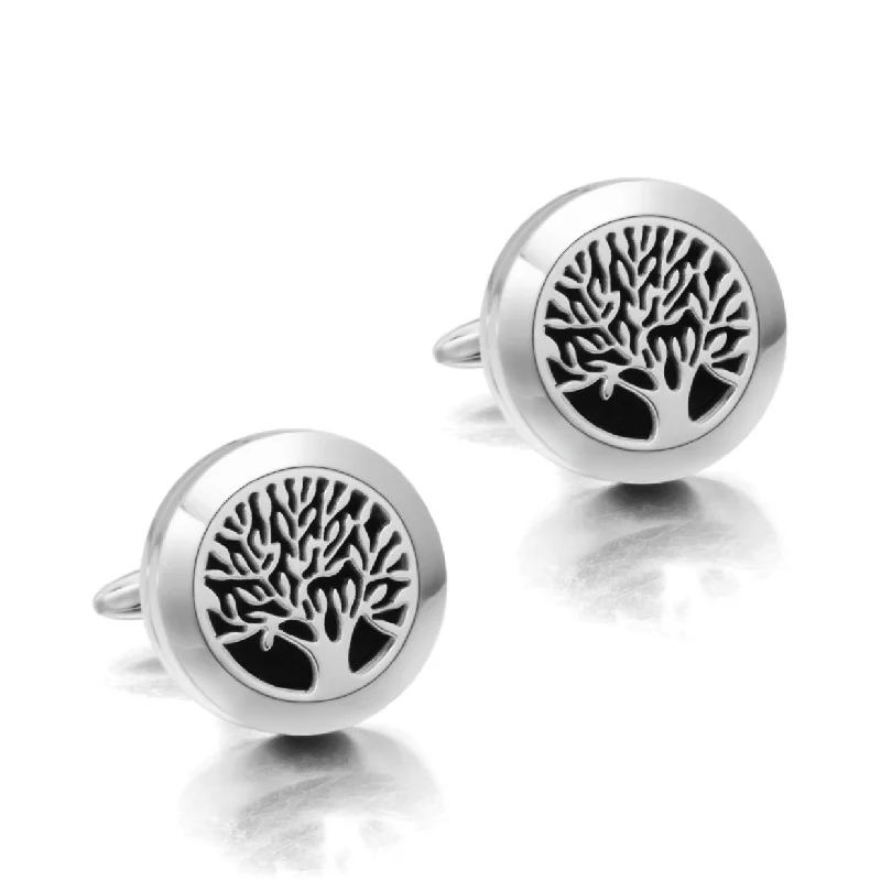 Новое поступление, диффузор для ароматерапии, запонка из нержавеющей стали на заказ с 8 вставками