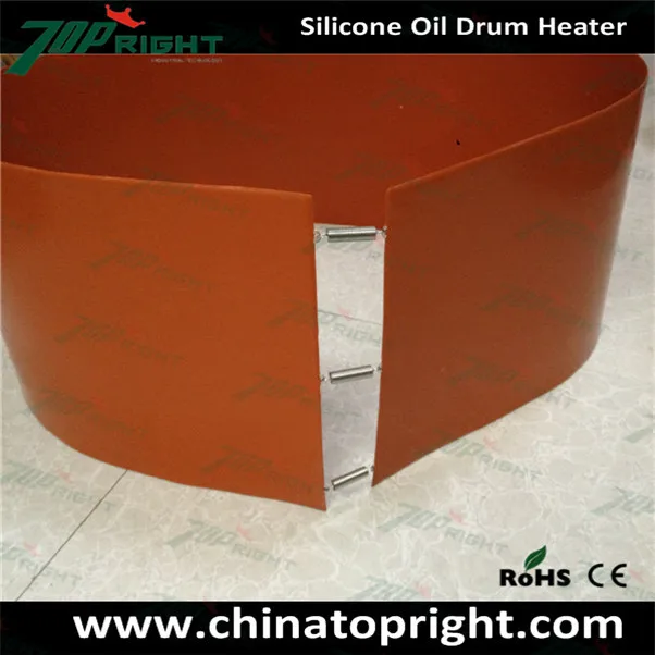 2000 Вт галлонов силиконовой резины нефть барабан нагревателя с цифровым контроллером