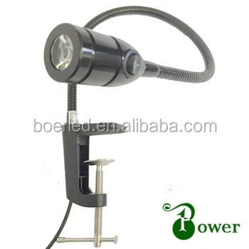 2W CLAMP ON LED DESK LAMPS