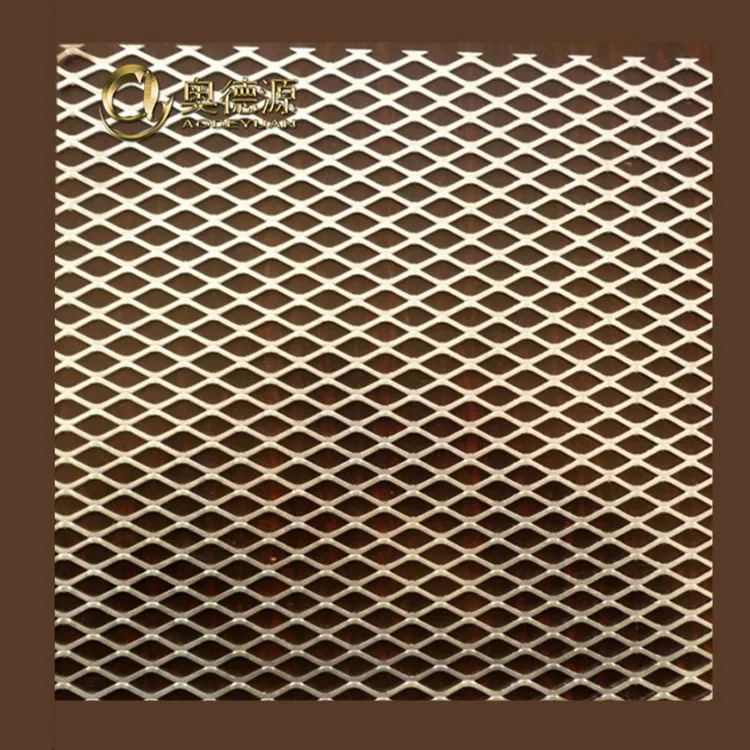 1mm Thick Aluminium Expanded Metal Mesh