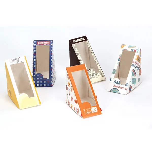 段ボール三角サンドイッチパックボックス Buy 段ボールサンドイッチボックス 三角形のサンドイッチ包装 サンドイッチパック Product On Alibaba Com