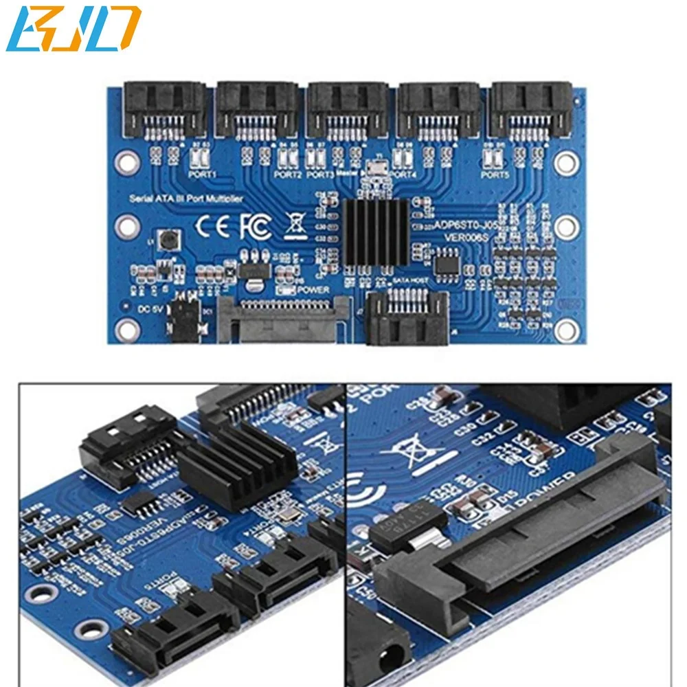 Hard Disk Motherboard With Lots Of Sata Ports SATA 15PIN To Ports