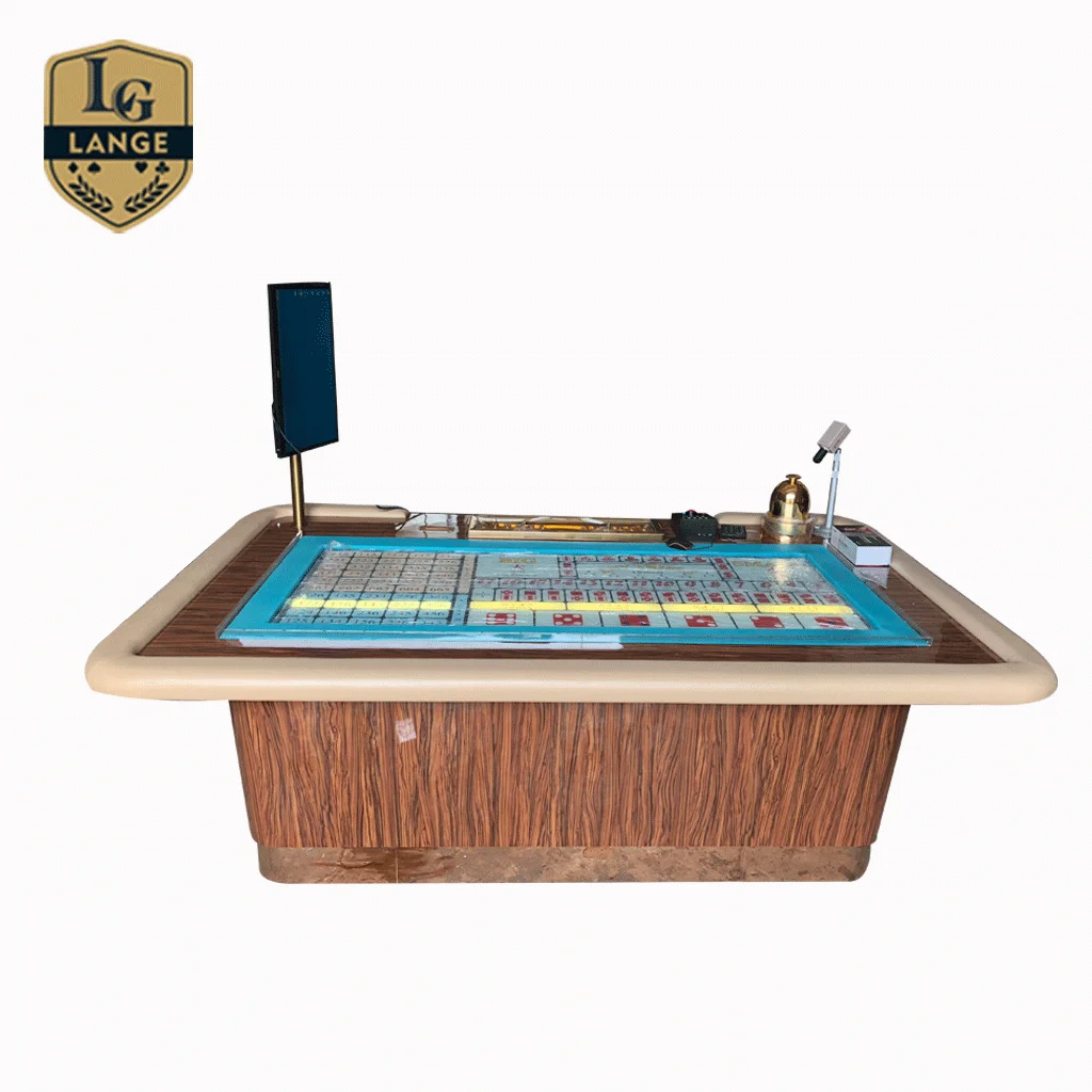 96 дюймовый автоматический покерный стол для казино Sicbo с ЖК-экраном и камерой