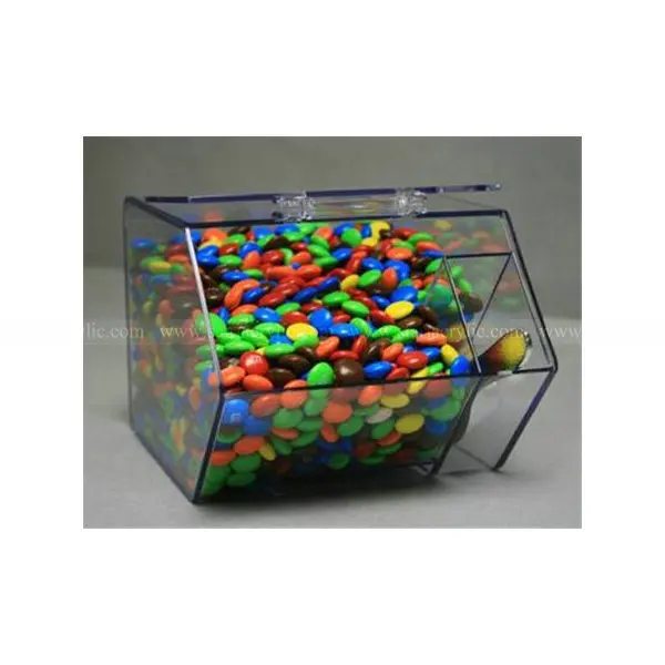 Clear Acrylic Stackable Candy Bin - Perfect for Retail