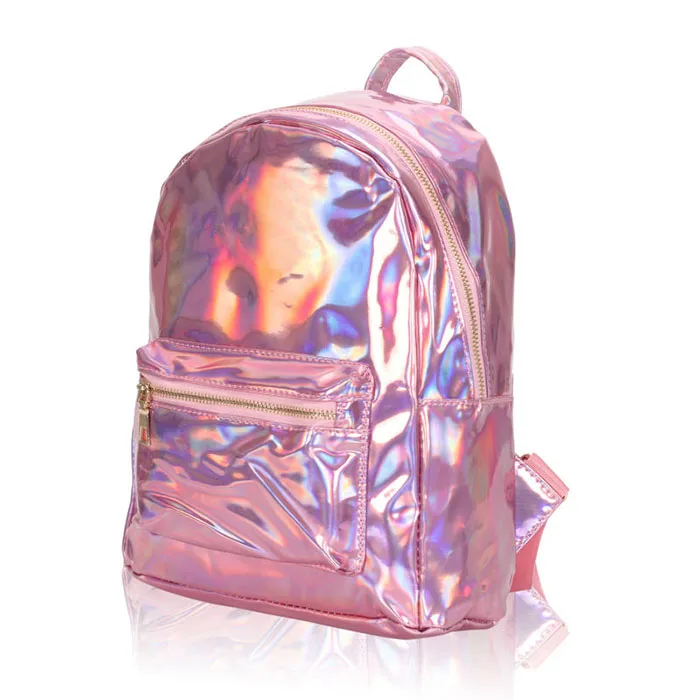 Women Laser Cartoon Rainbow Backpack Transparent PVC Sequin Glittering  Clear Schoolbag Girl Waterproof Holographic Bag - China Bag and Daily Use  price