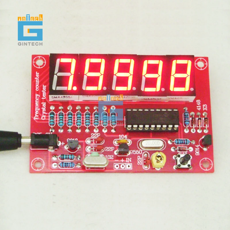 Digital LED 1Hz-50MHz Crystal Oscillator Frequency Counter Meter Tester New Hot 