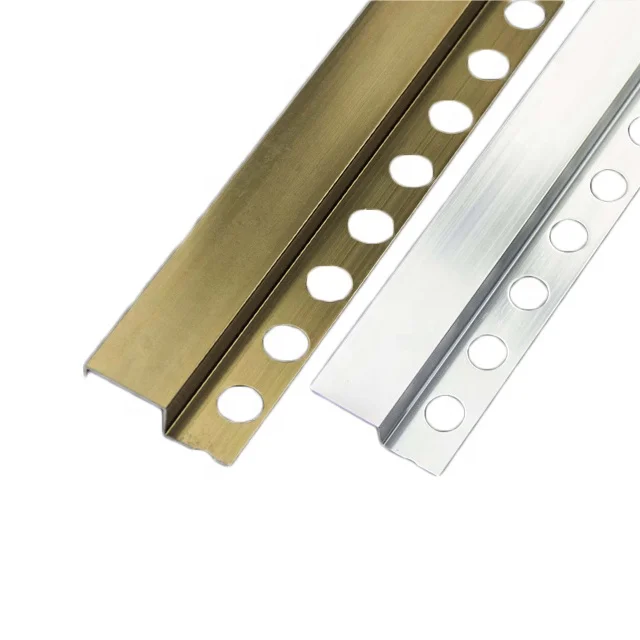 Factory Supply Ceramic Edge Protective Profile End Caps for Aluminum Tile Trim