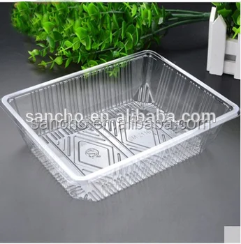 Прозрачная блистерная пластиковая пищевая упаковка