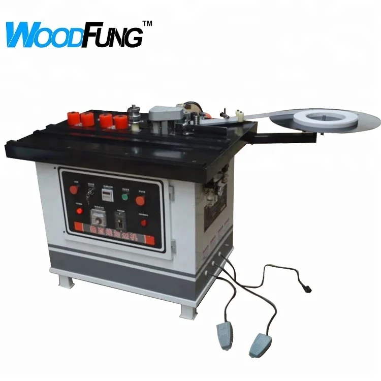 MY08 ПВХ деревянный шпон, изогнутый ручной Кромкооблицовочный станок