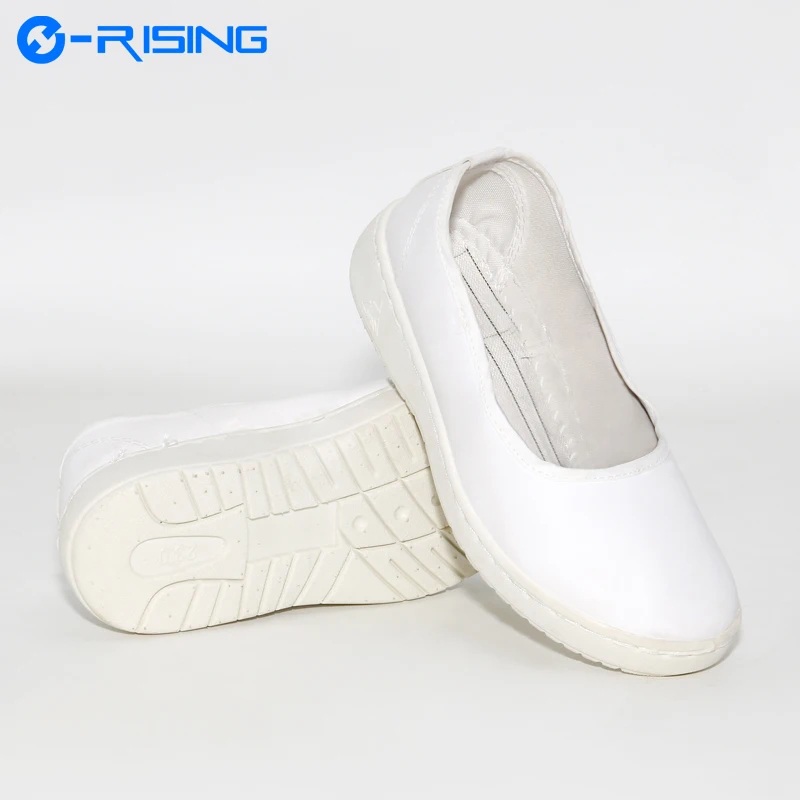 
Высокое качество белый ПВХ Чистая комната ESD лодка обувь 