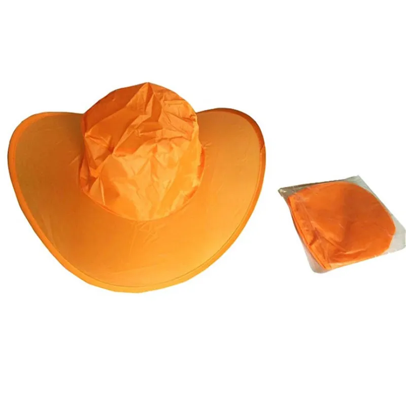 foldable cowboy hat