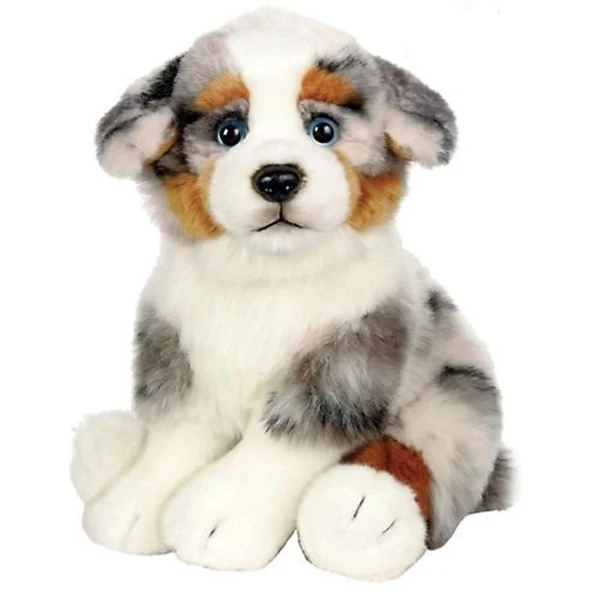 Realistic Australian Shepherd Dog High Fidelity Cute Plushie Dogs Plush Toys  Lifelike Animals Simulation Stuffed Doll Toy Gifts - Stuffed & Plush  Animals - AliExpress