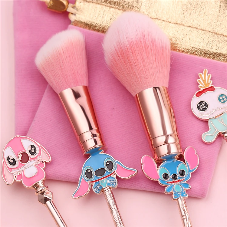 2019 Cosmetic Powder Maquiagem Lilo And Stitch Makeup Brushes Set - Buy  2019 Cosmetic Powder Maquiagem Lilo And Stitch Makeup Brushes Set Product  on