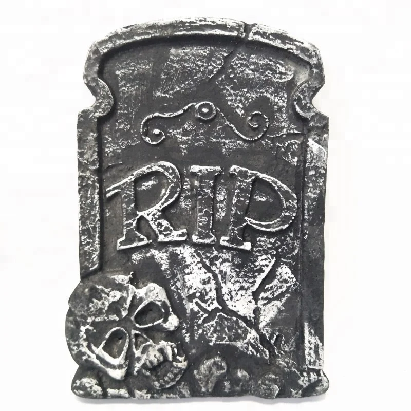 RIP Tombstone Halloween Black Gravestone Bundle With and 