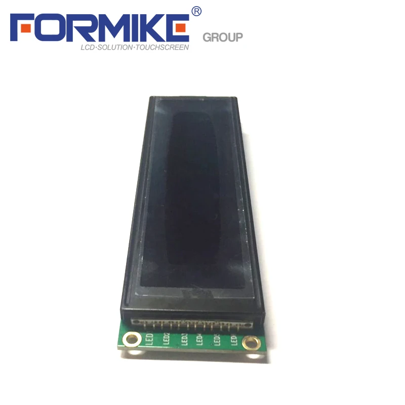 
 Black negative graphic lcd module 256x64 display with green backlight  