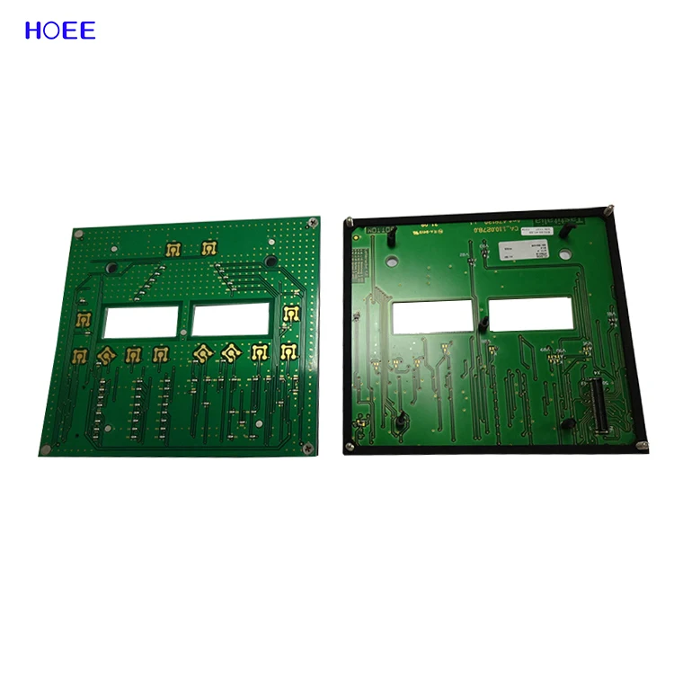 ROHS Cem-1 FR4 Ru LED PCB Board 94V-0 Power Supply Circuit Board 1oz 1.6mm HASL Surface Custom Embossed Good Tactile Feeling 1M