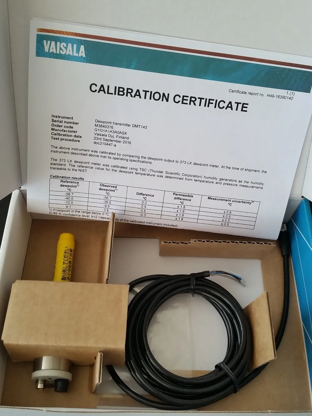 Vaisala Dmt143 Dew Point Transmitter Buy Dew Point Transmitter,Dew