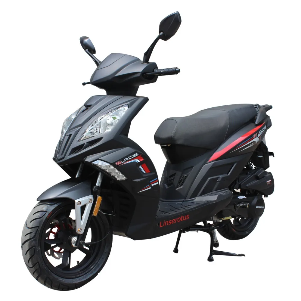 
Jiajue 150cc запатентованный дизайн, воздушное охлаждение GY 7 мощных бензиновых скутеров. 