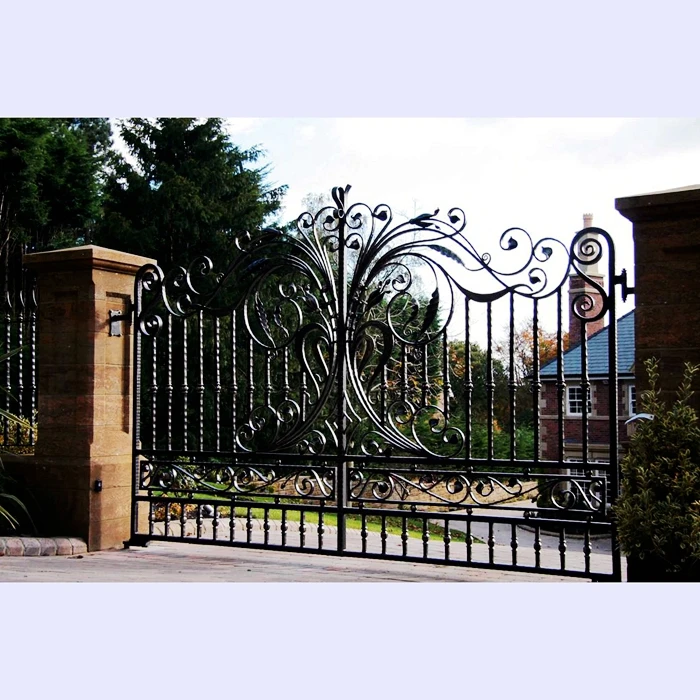 Hand Forged Wrought Cast Iron Gate 