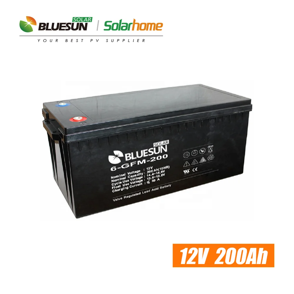 Acheter Batterie au plomb au carbone bluesun 12v 200ah avec certification  fabriquée en chine ,fabricants professionnels Batterie au plomb au carbone  bluesun 12v 200ah avec certification fabriquée en chine