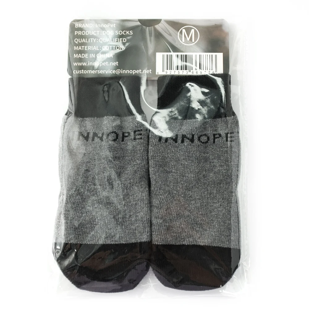 Пользовательские Лидер продаж Pet дышащие нескользящие носки для собак большая собака резиновые
