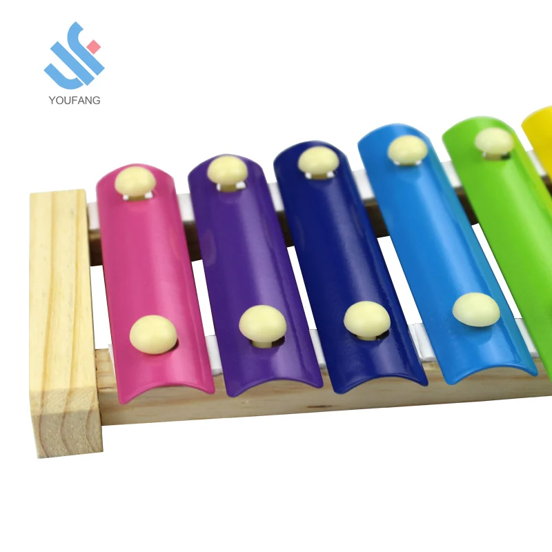 YF-M217 8 ключей рука прекрасный обучения образовательные ксилофонная музыка деревянная игрушка для детей