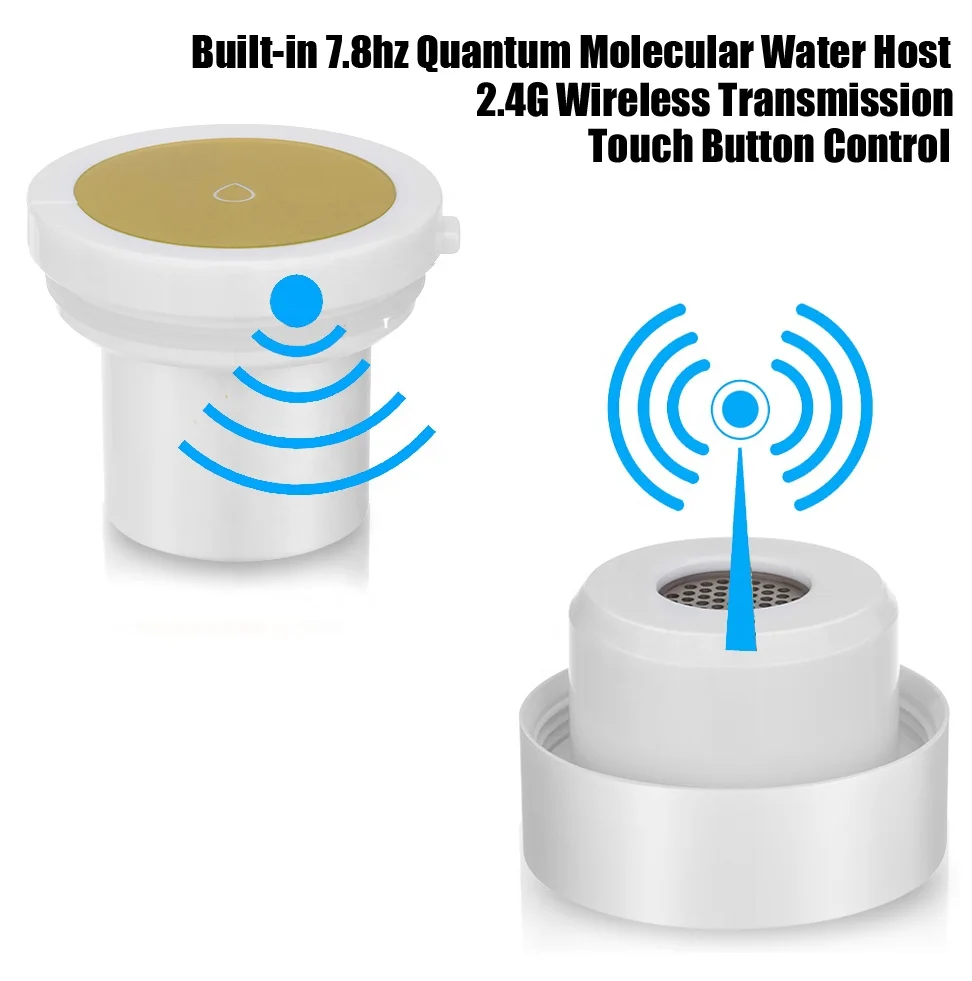 Spin Quantum Low Frequency Molecular Resonance Hydrogen Drinking Water Bottle Cup 500ml Improve Gastrointestinal Diseases