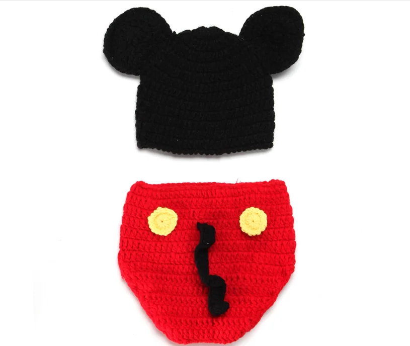 
Детский реквизит для фотосъемки Минни Милая Одежда для новорожденных 