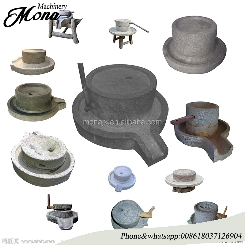 Home Use Traditional Type Small Stone Grinding Mill Price for Grain Corn Wheat Sesame Flour Grinding