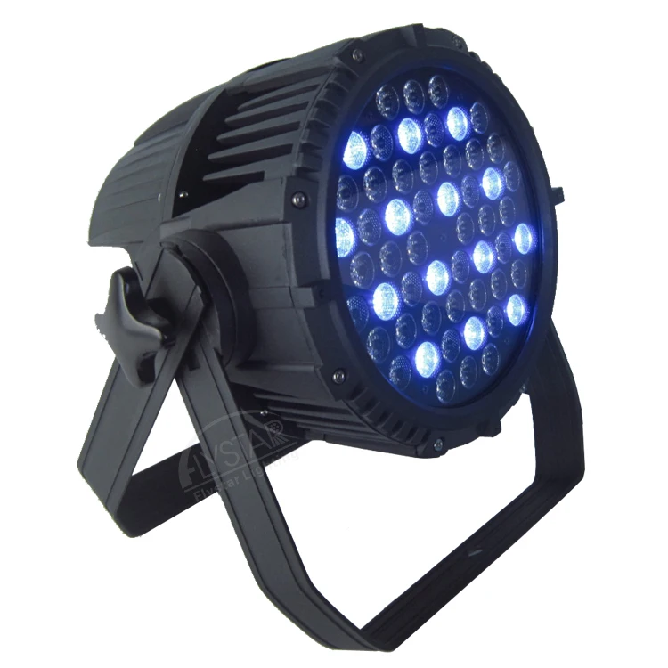 Outdoor Ip65 White Stage Lighting Dmx Waterproof 54*3w Rgbw Led Par Can