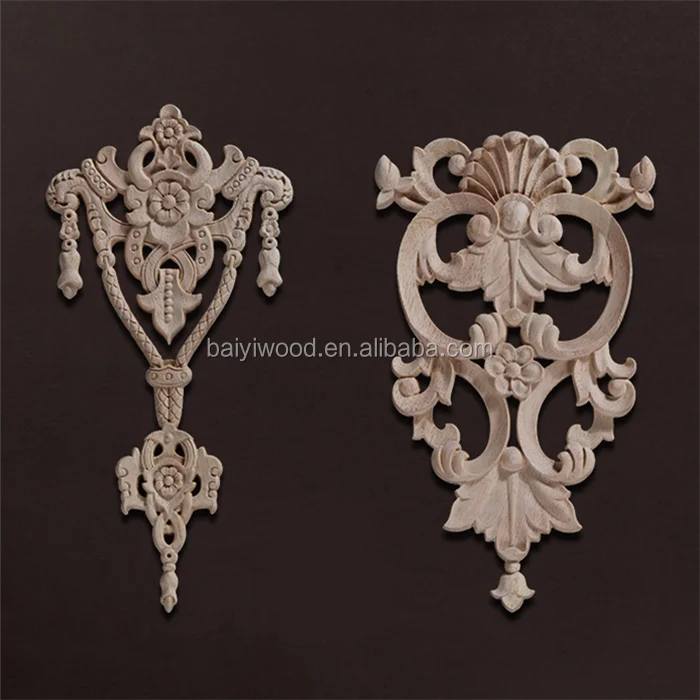 
 Декор для окон и дверей, резьба по дереву, наклейка, винтажная мебель, резная Аппликация по дереву  