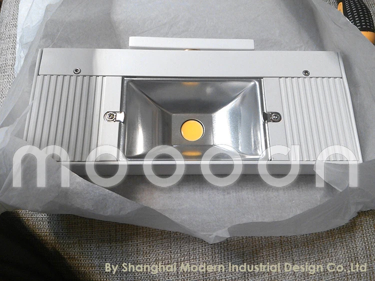 Modern interior classic design die cast Aluminum adjustable white square 15W COB LED wall lamp for stair