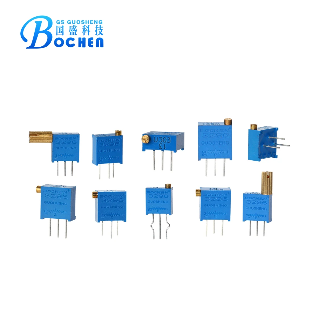 DNMBVQJB 10 PZ 3296W-103 104 3296W 10 50 100 Ohm 1K 2K 5K 10K 20K - Foto 6