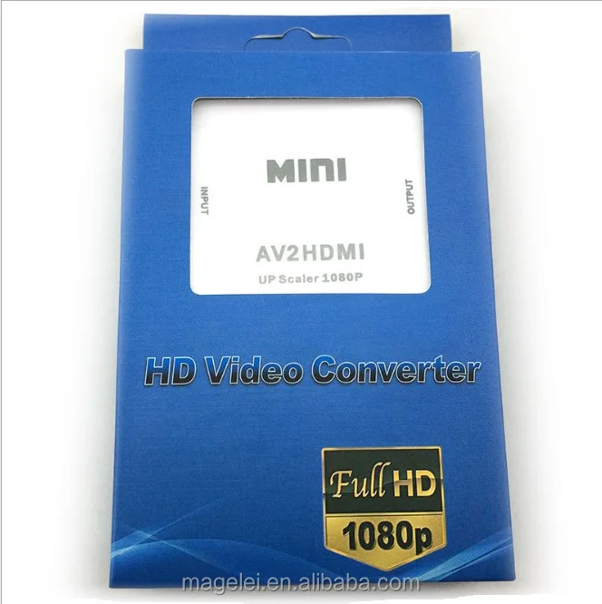 
 Преобразователь 1080P AV-HDMI CVBS RCA-HDMI  