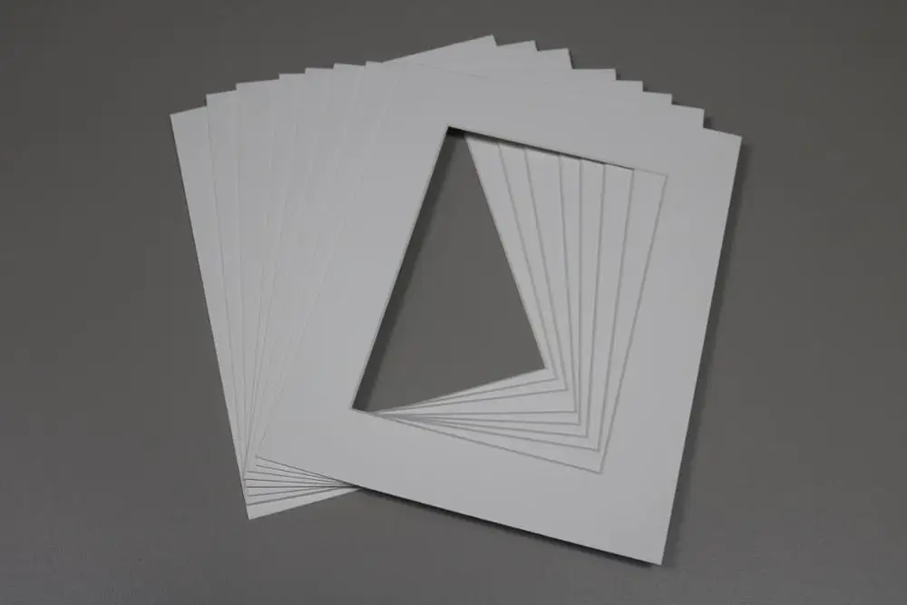 Bevel Cut Matboard For Picture Frame/double Layer Mount Board Photo