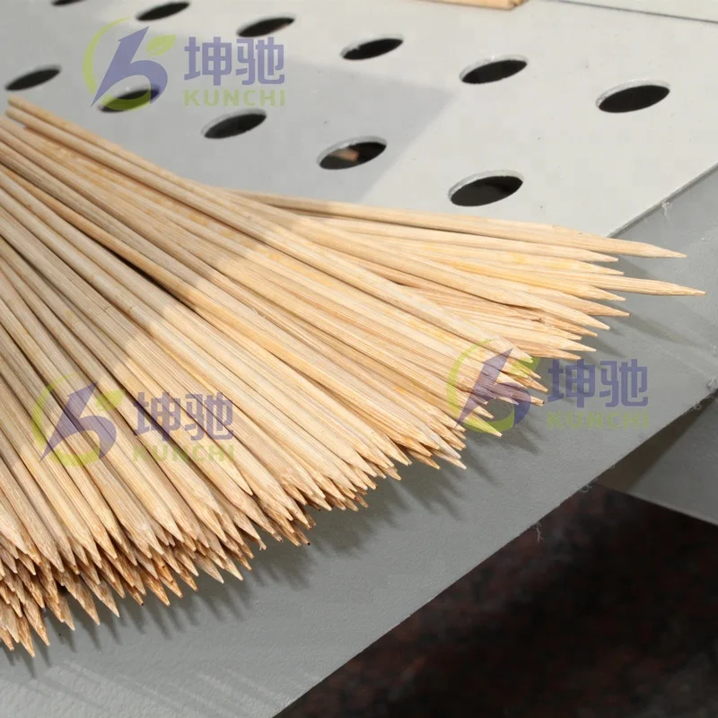 KUNCHI высококачественные бамбуковые палочки для барбекю/машина производства