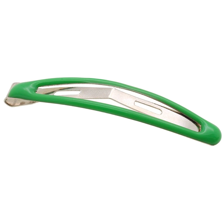 Artstar A147 новый дизайн модный флуоресцентный цветной металлический пластиковый зажим для волос BB