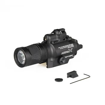 Lampe Torche/laser Tactique X400V IR Combo - LED Rouge Et Infrarouge, Pour Arme De Poing, Marque Générique