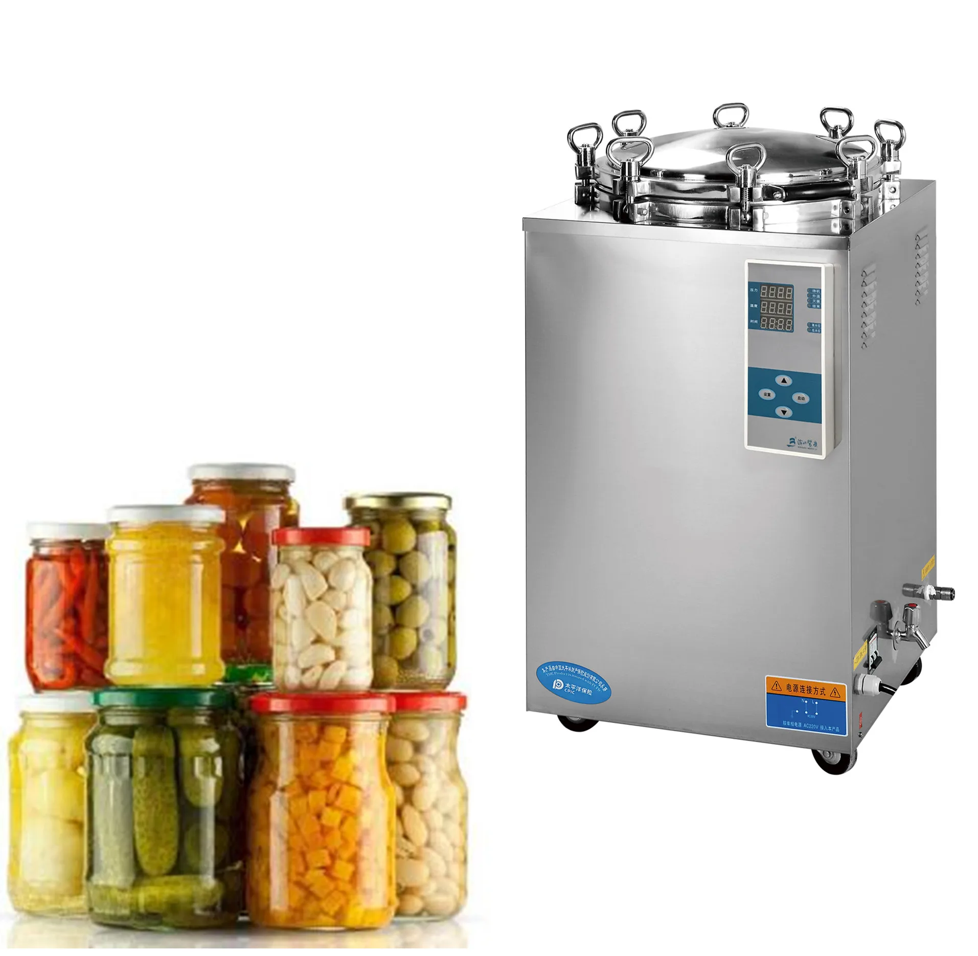 Glass bottle sterilizer sales machine