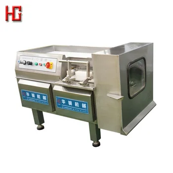 Chicken breast cube cutting machine electrical frozen meat cube machine / industrial fresh meat nicer cuber dicing machine