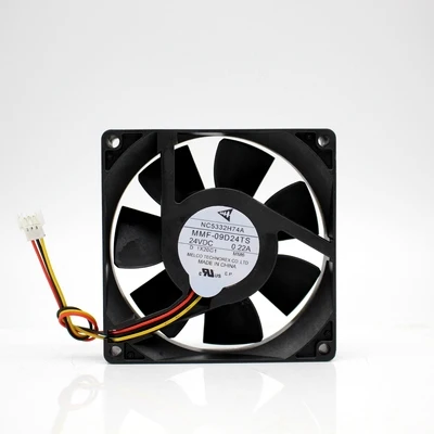 24VDC FAN MMF-09D24TS 1PC For Mitsubishi MMF-09D24TS- RM9 24VDC 0.19A 3-Pin Cooling Fan 3-pin |  eBay