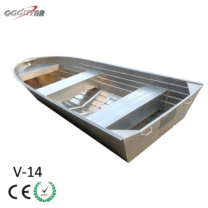 Deep V Bottom Small Outboard Engine Type Aluminum Fishing Boat With Ce ...