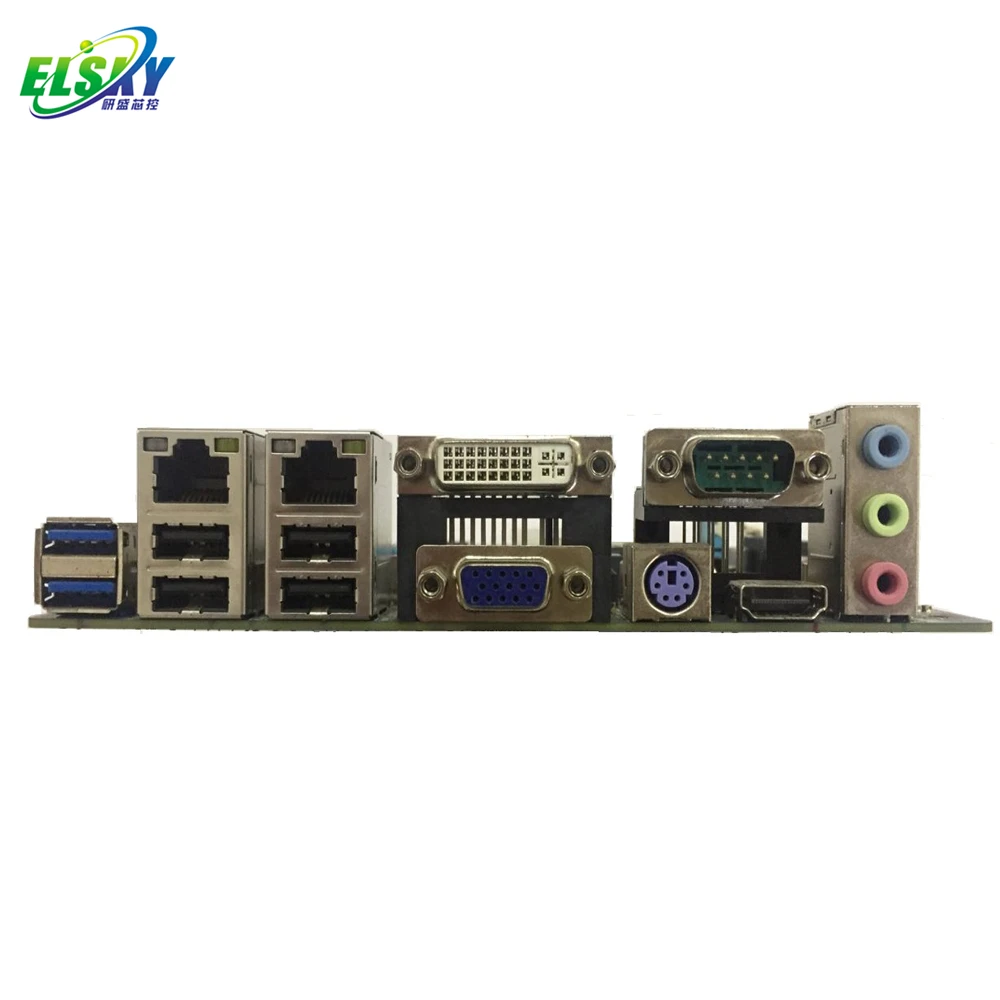 Блок питания ATX H81 1150 Mini-ITX, материнская плата с поддержкой VGA/DVI и двухканальной DDR3 (опция I3/I5/I7) QM8700