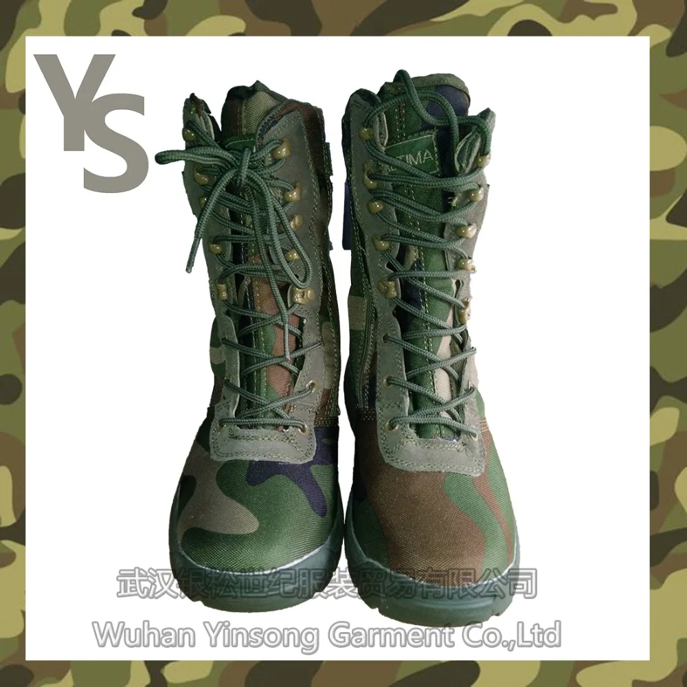 botte de combat militaire