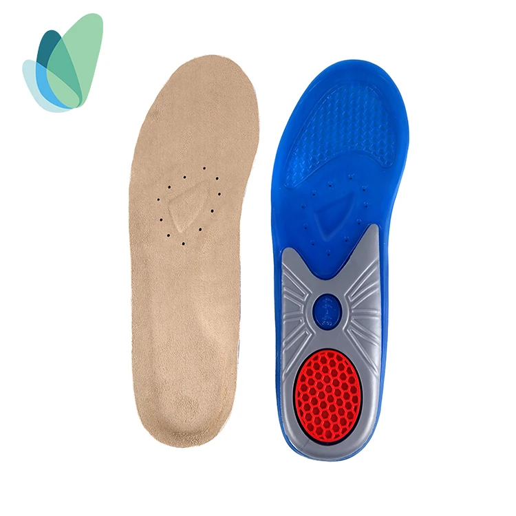Новый продукт поддержку свода стопы полный lenghth ортопедических колодок SEBS гелевые