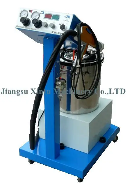 нейлона стадо электростатического флокирования машина xt-f03