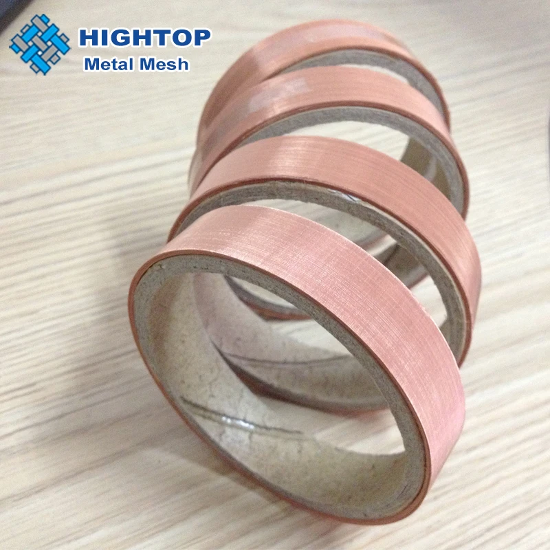 Высококачественная 250 сетчатая антенна блокировки сигнала радиочастотной идентификации медная плетеная сетка экранирующая ткань